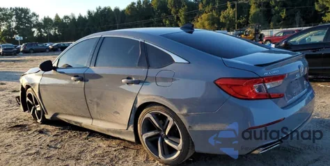 2022 Honda Accord Sport from USA, damaged, VIN 1HGCV1F30NA032617